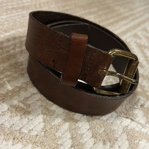 Gap Kids Genuine Italian Leather Brown Belt